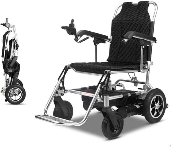 Foldable Portable Electric Wheelchair 6013A - Image 2