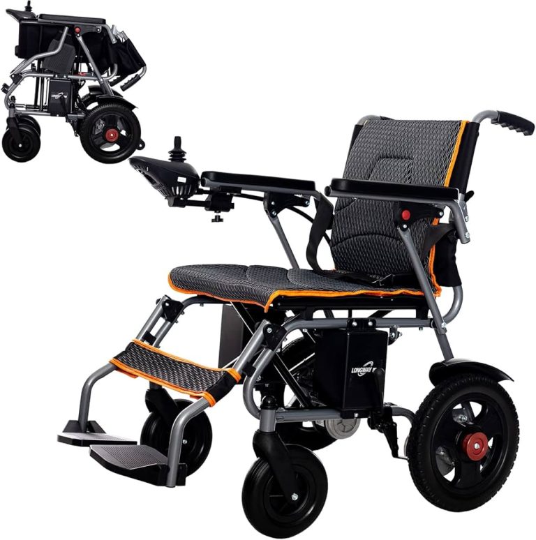 Foldable Portable N80012 Electric Wheelchair - Image 3