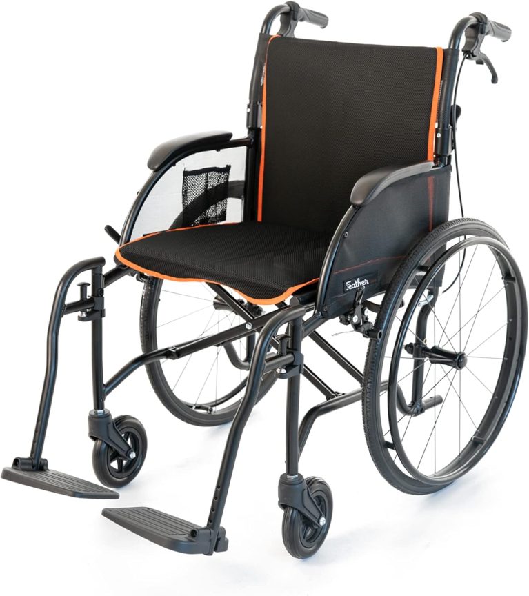Feather Transport Chair - 13 lbs - World's Lightest Transport Chair - Image 3