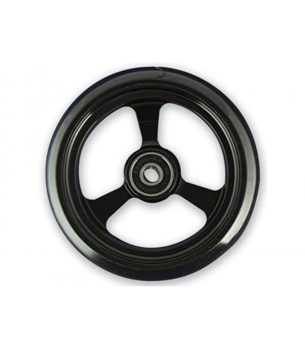 4 Inch Frogs Legs Aluminium Wheelchair Caster - Black