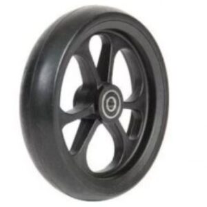 5 Inch Alucore Aluminium Wheelchair Caster - Black