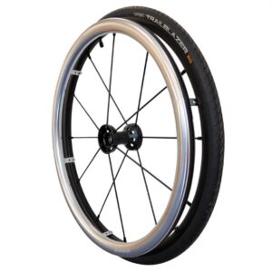 Omobic Tensio Ray Simi Wheel Silver 24”